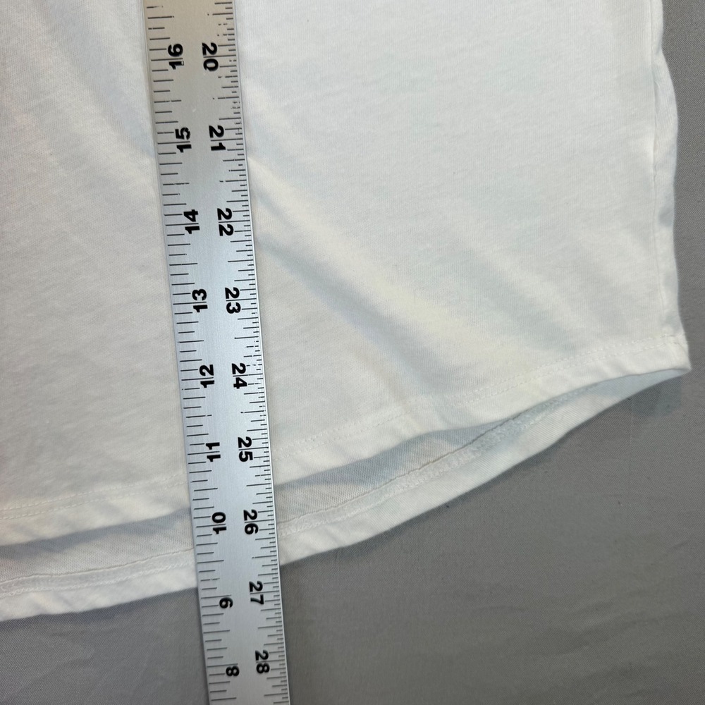 Old Navy Everywear Womens XL White USA Graphic T-Shirt Short Sleeve Patriotic - Picture 5 of 6